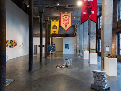 Race and Revolution, Exhibition view. Courtesy of Smack Mellon