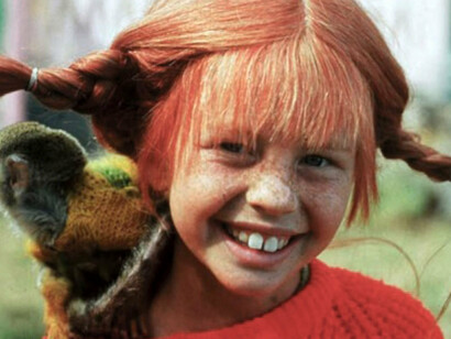 Pippi Calzelunghe personaggio tratto dall'omonimo romanzo della scrittrice svedese Astrid Lindgren