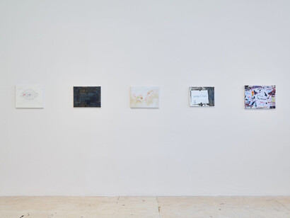 Whitney Claflin, I was wearing this when you met me, exhibition view. Courtesy of MoMA PS1