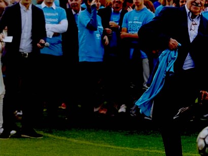 Del Bosque también participó en la causa de la Fundación Sanitas