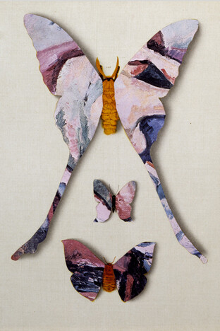 Jiří Kolář, Papillons, 1968	