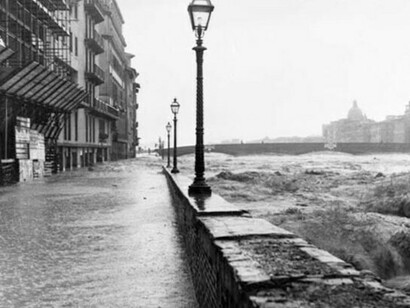 L’inondation de l’Arno en novembre 1966