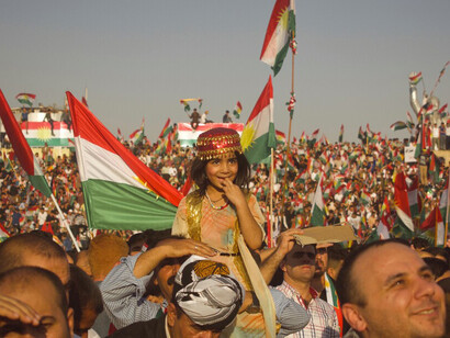 Manifestación en apoyo al referéndum de independencia del Kurdistán iraquí de 2017
