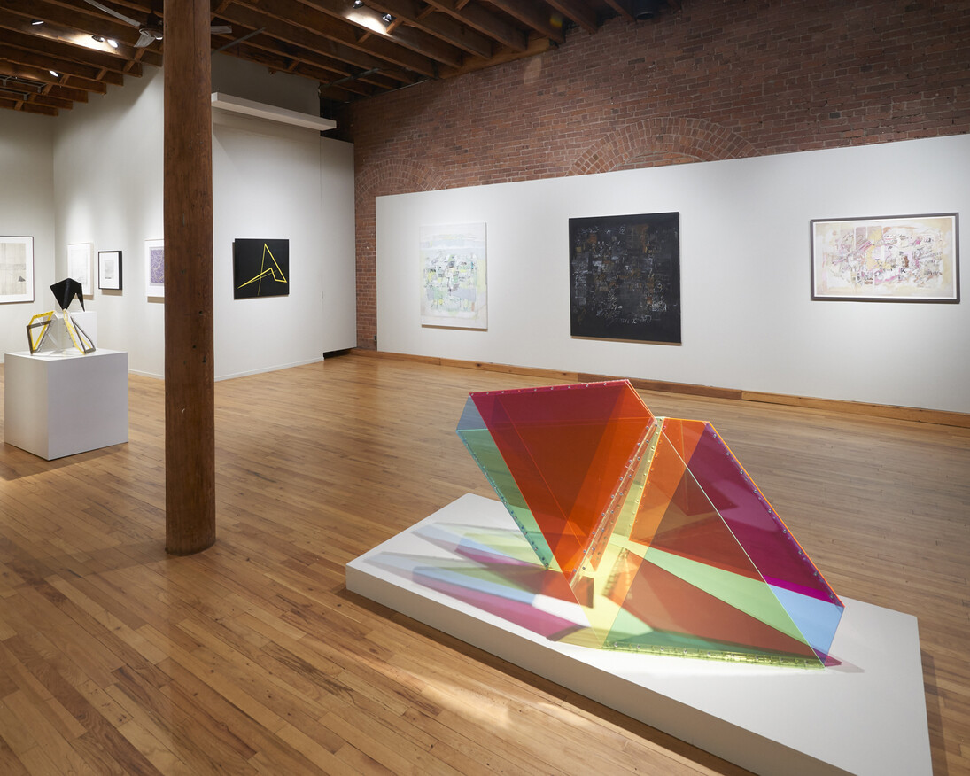 Installation view of Abstracting Gender. Seven Latin American Women Artists at Cecilia de Torres, Ltd., New York. Photos by Arturo Sanchez.