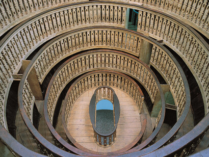 Padua, Italia. Edificio del Bo. Teatro anatómico