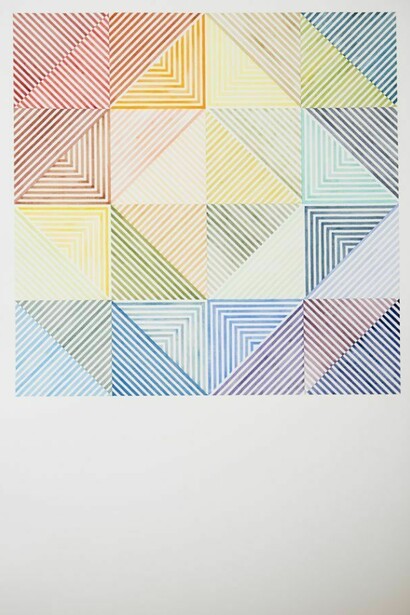 Serena Mitnik-Miller, Untitled (11), 2013, Watercolor on paper, 60 x 40 inches