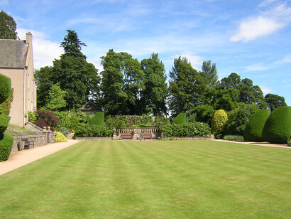 Giardino del Castello di Crathes, Scozia - Foto di Simonetta Sandri