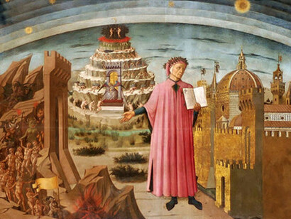 Domenico di Michelino, Dante e la città di Firenze