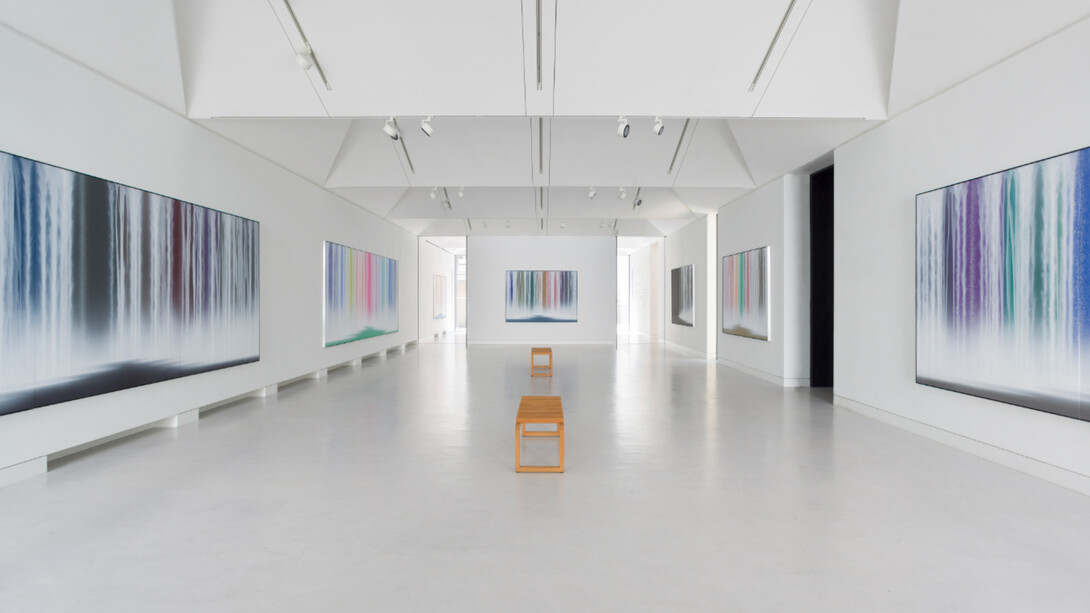 Hiroshi Senju, There Is Still A Light, 2023, installation view. Courtesy of Sundaram Tagore Gallery, London
