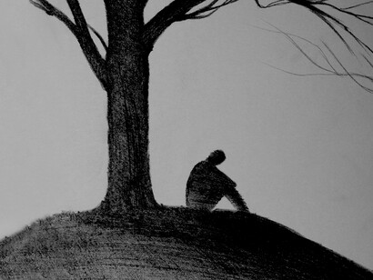 Ficar triste é a grande dor diante do abrupto, ainda que pressentido e esperado