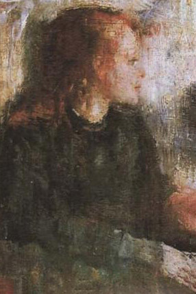 Munch, "La bambina malata", particolare, (1885-1886). Chiunque abbia perso una persona cara non riesce a rimanere impassibile davanti a queste due opere