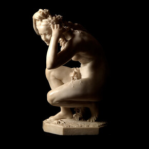 Jean-Baptiste Carpeaux (1827-1875). «Flora». Londres, 1873. Mármore. Museu Calouste Gulbenkian, inv. 562