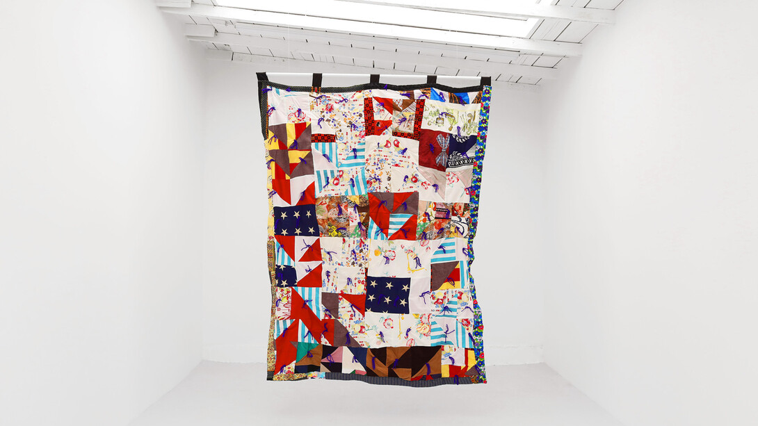 Rosie Lee Tompkins at the GGLA, 2023, installation view. Courtesy of GGLA