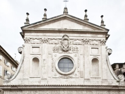 Chiesa di Santa Caterina dei Funari, prospetto principale (foto Omar Kheiraoui)