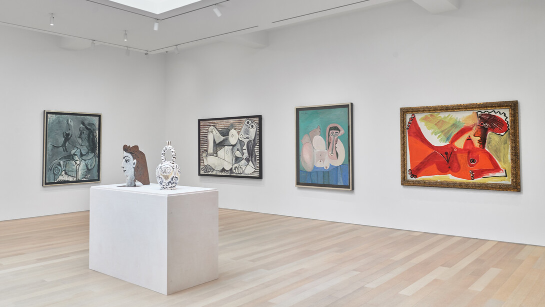 Picasso: tête-à-tête, exhibition view. Courtesy of Gagosian Gallery
