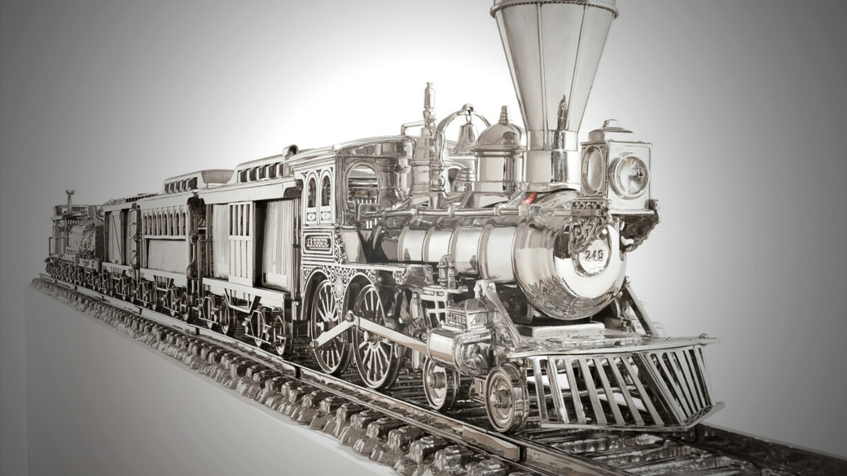 Jeff Koons: Jim Beam – J.B. Turner Train (1986) Courtesy of the artist/Gagosian