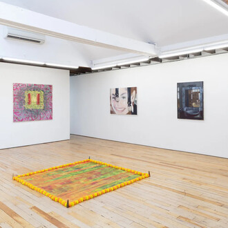 Various artists, Marooned, exhibition view. Courtesy of Uffner & Liu Gallery