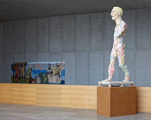 Markus Lüpertz & Max Klinger, Exhibition view. Courtesy of Museum der bildenden Künste Leipzig
