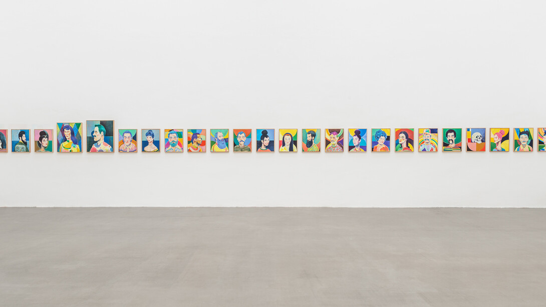 Ryan Mosley, Exhibition view. Courtesy Galerie Eigen+Art Leipzig/Berlin, Photo: Uwe Walter, Berlin