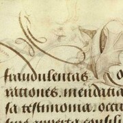 Decorated text page (detail) from Prayer book of Charles the Bold, 1469. Courtesy of J. Paul Getty Museum