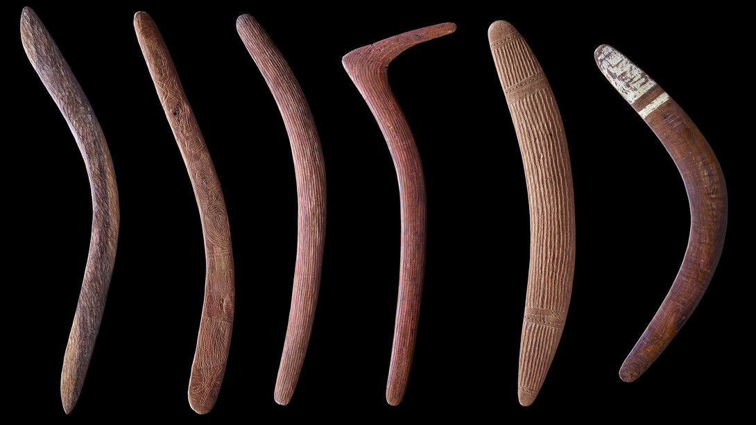 Ensemble de boomerangs, Australie, Photo: © MEG, J. Watts