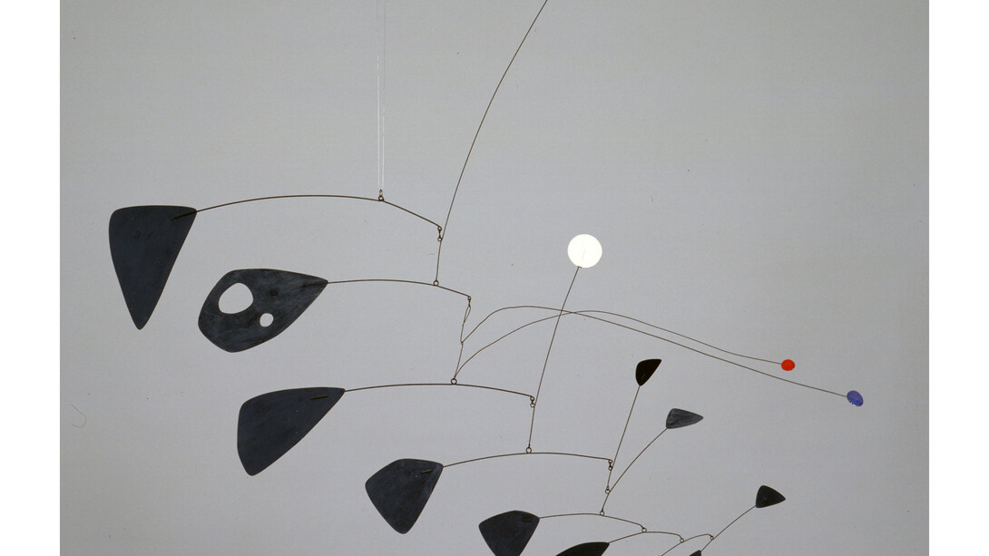 Alexander Calder (1898 - 1976), Antennae with Red and Blue Dots, 1953, Tate © ARS, NY and DACS, London 2015