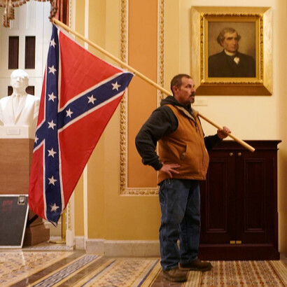 The white mob violence which occurred on January 6, 2021, was directed toward the establishment of whites