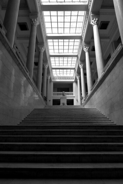 Mikhaïl Huseynov, National Library, 1960
