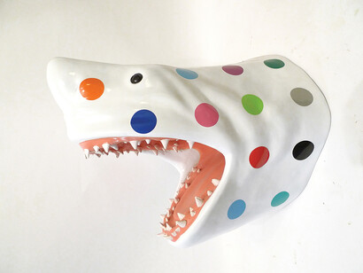 Finn Stone, Great White Artist, 60 x 45 x 46 cm