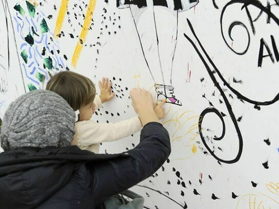 Pawel Althamer, The Neighbors, 2014, Exhibition view, New Museum. Photo: Nick Hunt