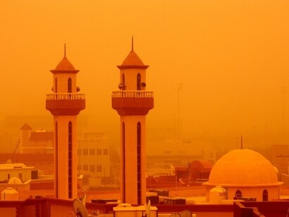 Sandstorm in Cairo