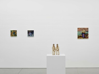 Maia Cruz Palileo, Sator rotas, exhibition view. Courtesy of David Kordansky Gallery