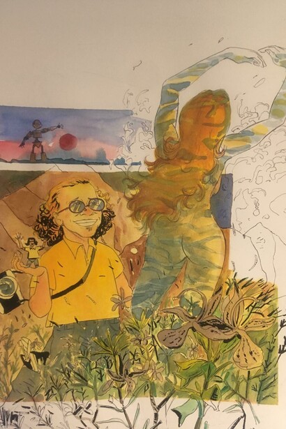 Niccolò Pizzorno, Cletus e il Bambinello, illustrazione tratta da Mammoy - di Catorchio, Cletus e altre avventure di Patrizia Boi