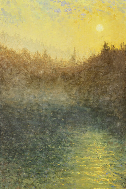 Hilma af Klint, Sunrise, preworks for group III, 1907. Mit freundlicher genehmigung der Fondation Beyeler