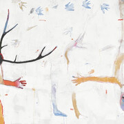 Rick Bartow, The magical mind in rural America (detail), 2015. Courtesy of De Young Museum 