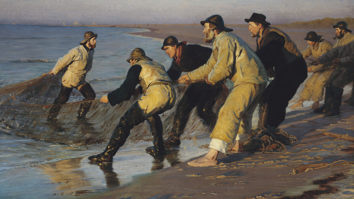 Charting the course. Courtesy of Skagens Museum
