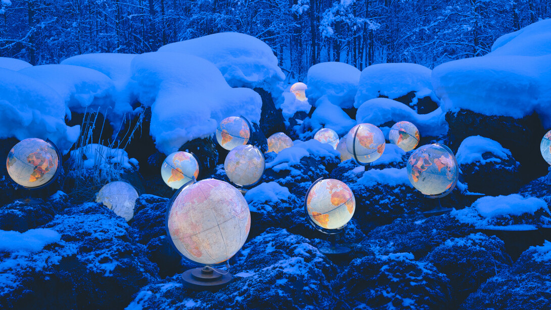 Rune Guneriussen, A multiverse explanation, 2010, 125 x 193 cm, digital c-print/aluminium
