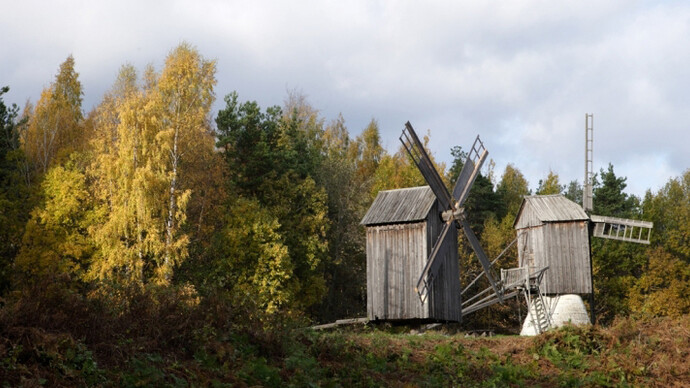 Windmills. Courtesy of Estonian Open Air Museum