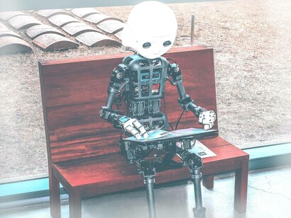 Robots are using computers today
