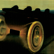 Jacques Debut, Pneumatici Pirelli (Pirelli tires) (detalle), c. 1920. Cortesía de Phoenix Art Museum