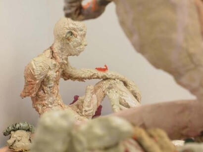 Meghan Smythe, Exhibition view. Courtesy of Mark Moore Gallery 