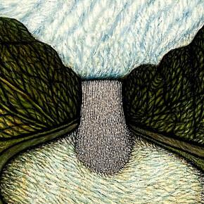 Morris Hirshfield, Waterfall (detail), 1940. Courtesy of Ricco/Maresca Gallery