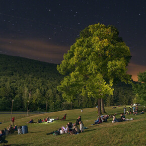 David S. Allee, Fireworks, 2016. Courtesy of Morgan Lehman Gallery