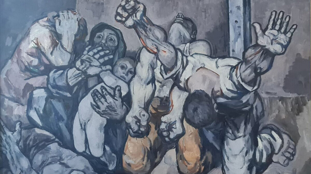 Wars, artwork in exhibition. Courtesy of the National Gallery