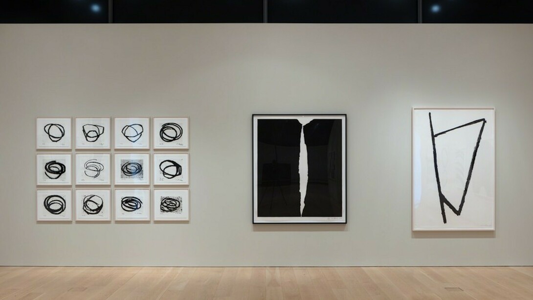 Richard Serra, Exhibition view. Courtesy of Nasher Sculpture Center