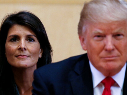 Donald Trump and Nikki Haley