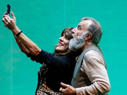 Around l’avaro, view of the performance. Courtesy of Teatro Donizetti