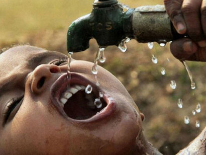The lack of water 