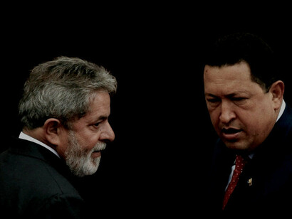 Lula y Chávez