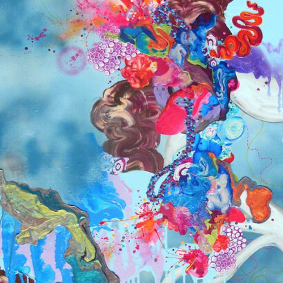 All About Blue. Courtesy of Elisa Contemporary Art
